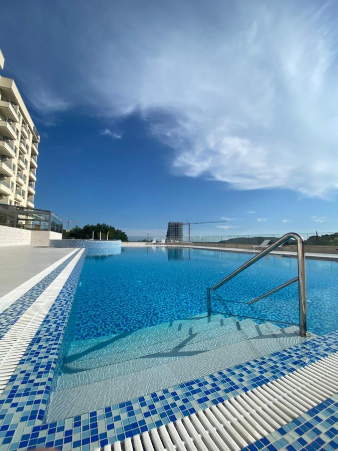 Comfort Studio With Sea View And Swimming Pool Bečići Extérieur photo