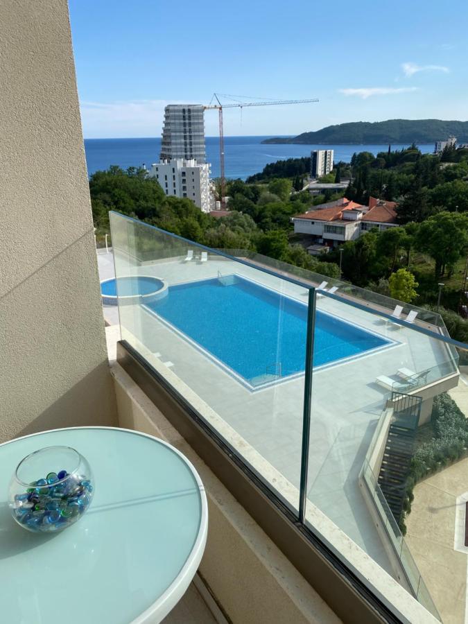 Comfort Studio With Sea View And Swimming Pool Bečići Extérieur photo