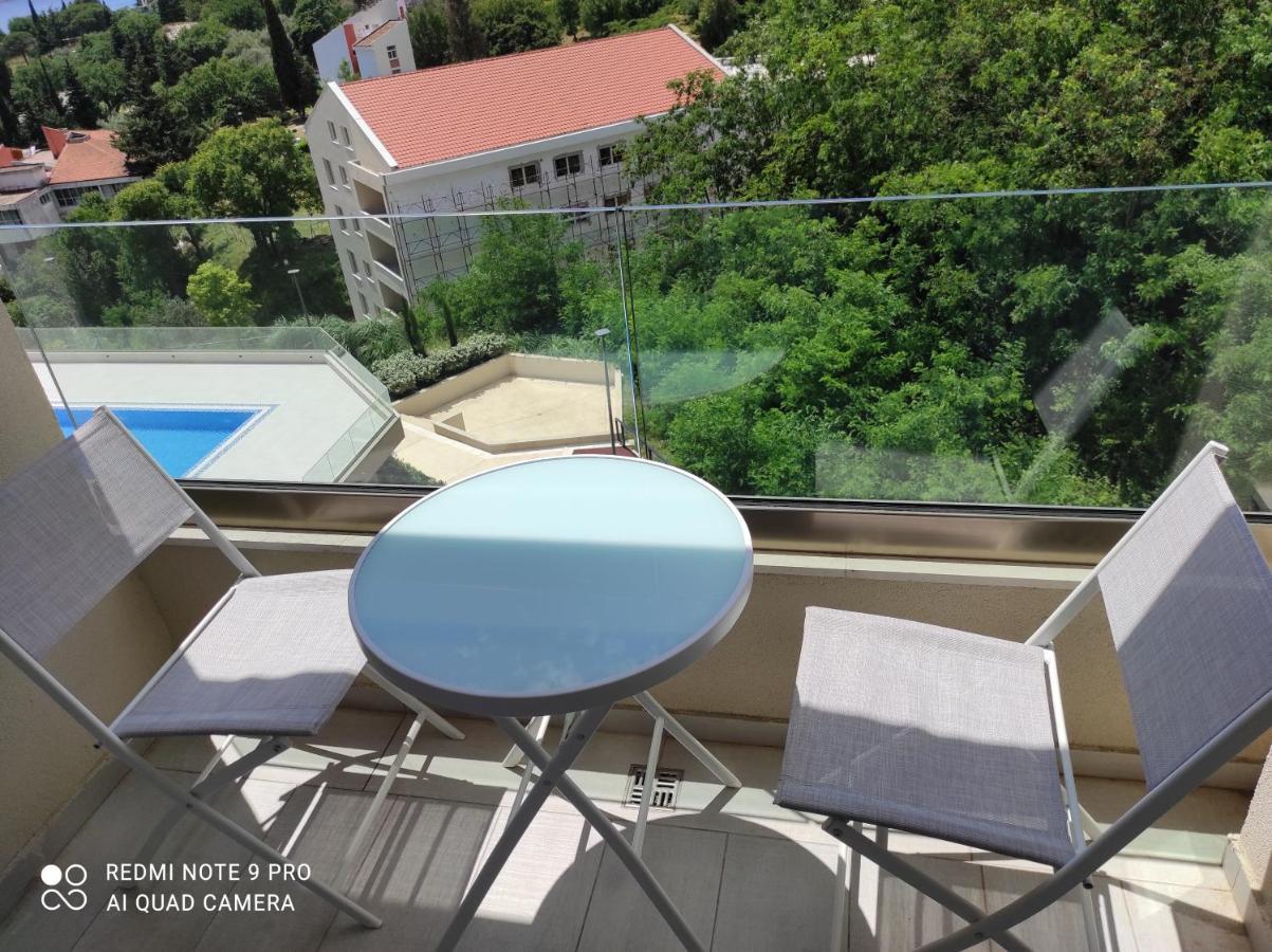Comfort Studio With Sea View And Swimming Pool Bečići Extérieur photo