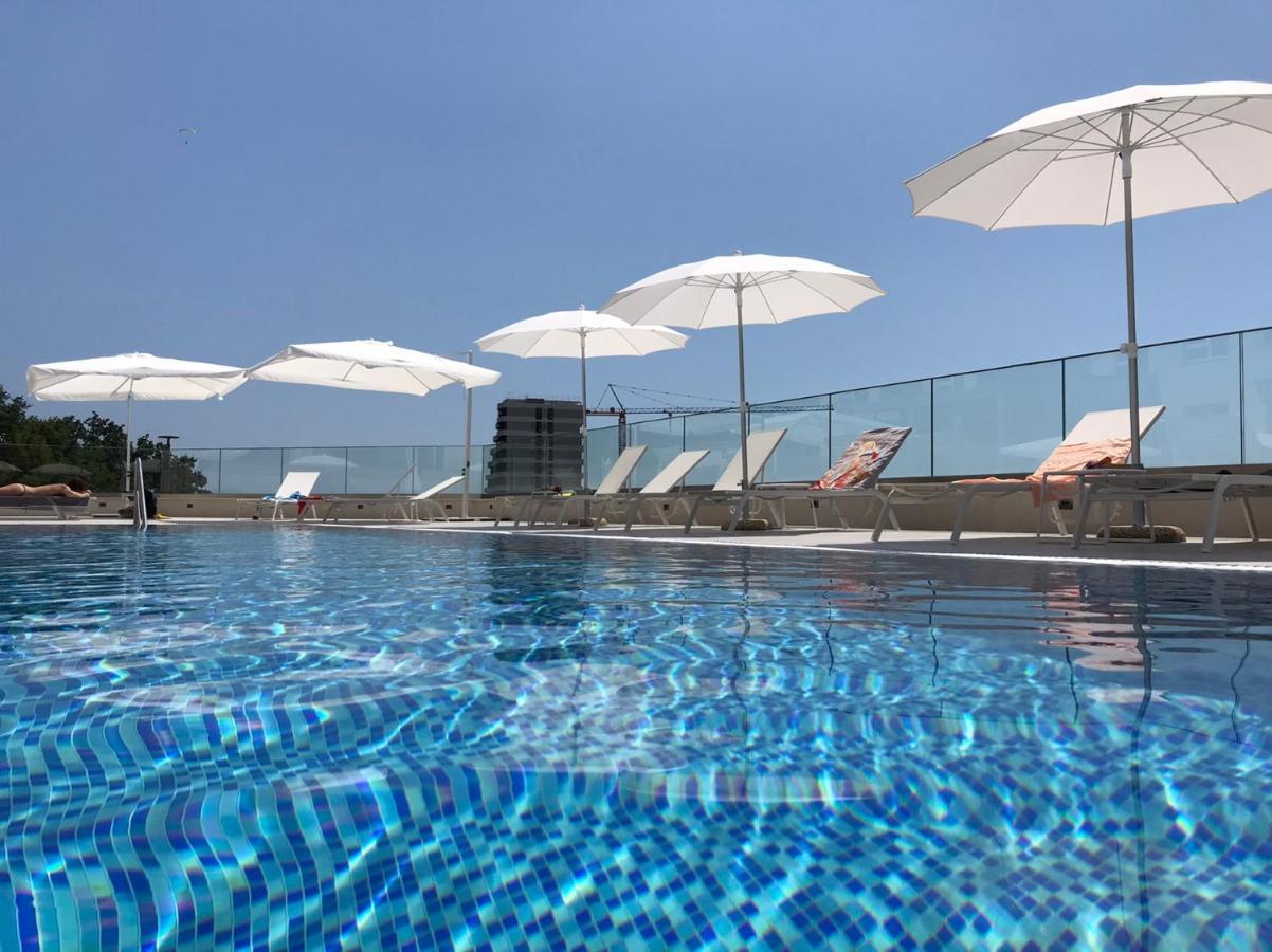 Comfort Studio With Sea View And Swimming Pool Bečići Extérieur photo